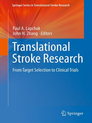 cover image of Translational Stroke Research